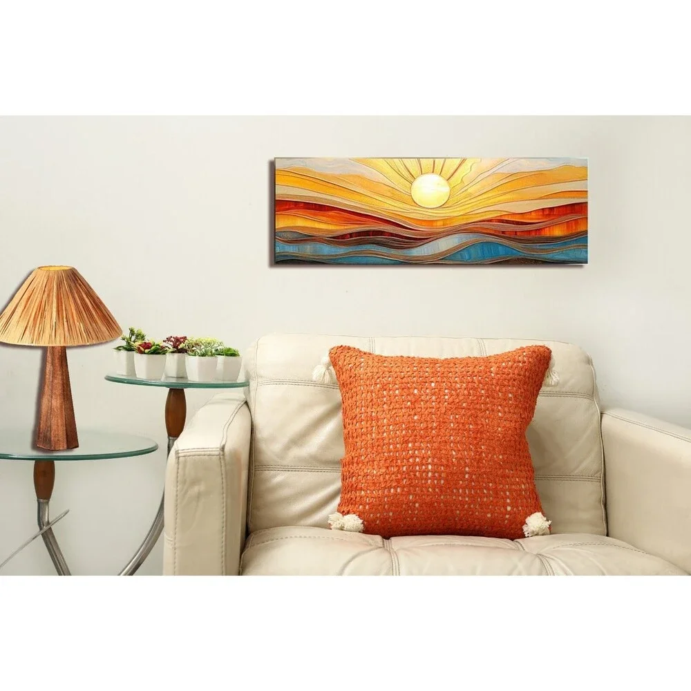 2 PCS Knitted Cushion Cover Square Throw Pillow Case Sofa Decor Crochet 278418